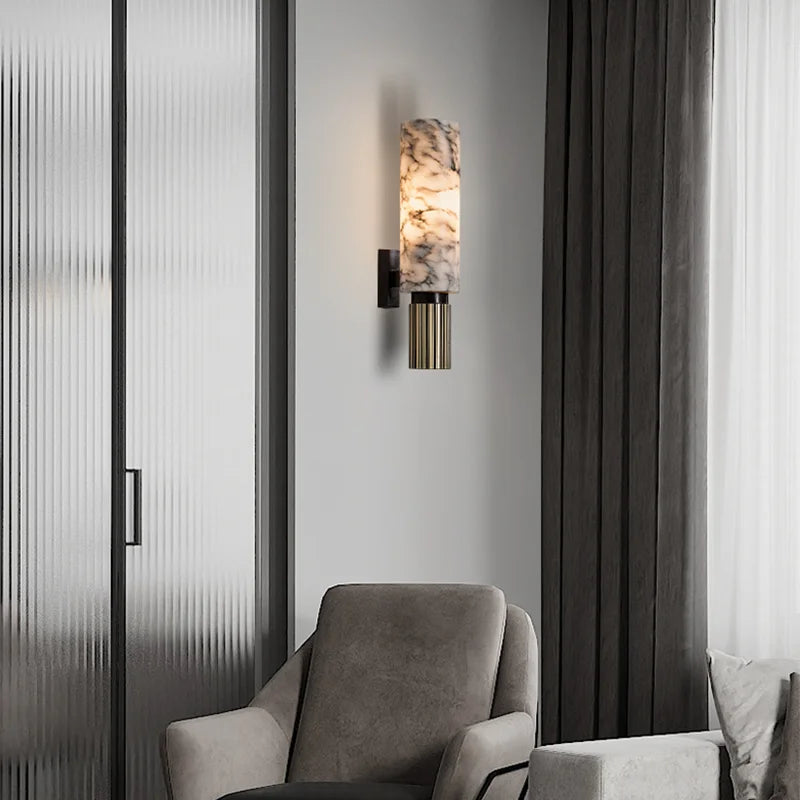 Marble Style Lamp