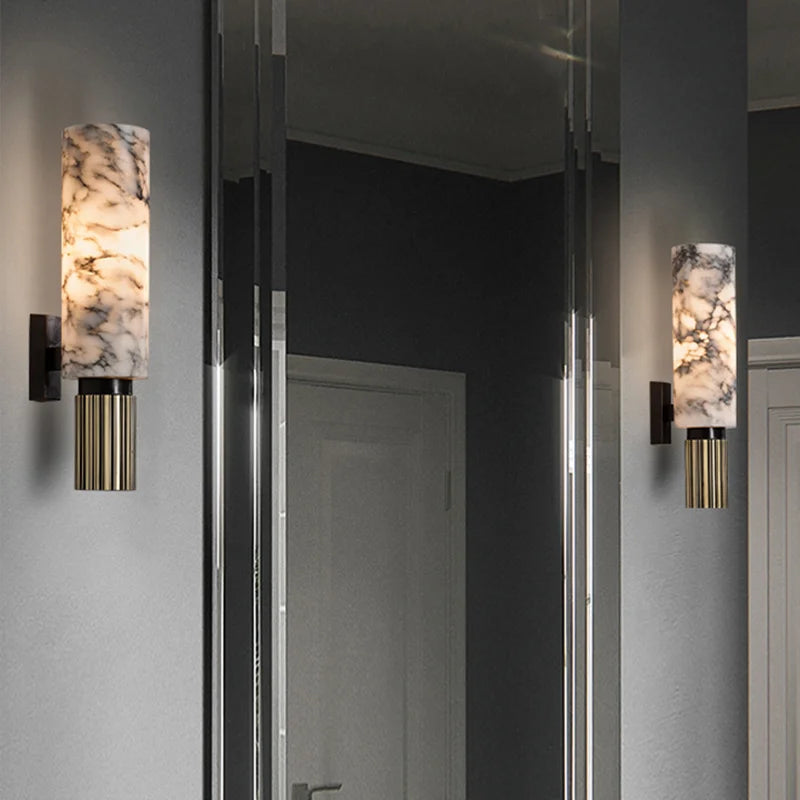 Marble Style Lamp