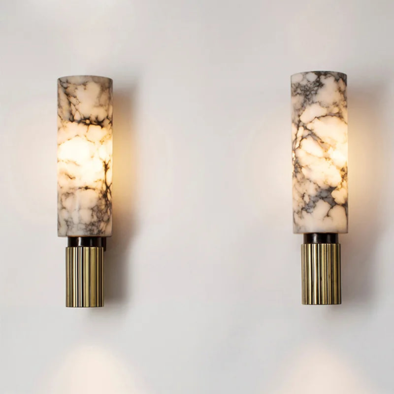 Marble Style Lamp
