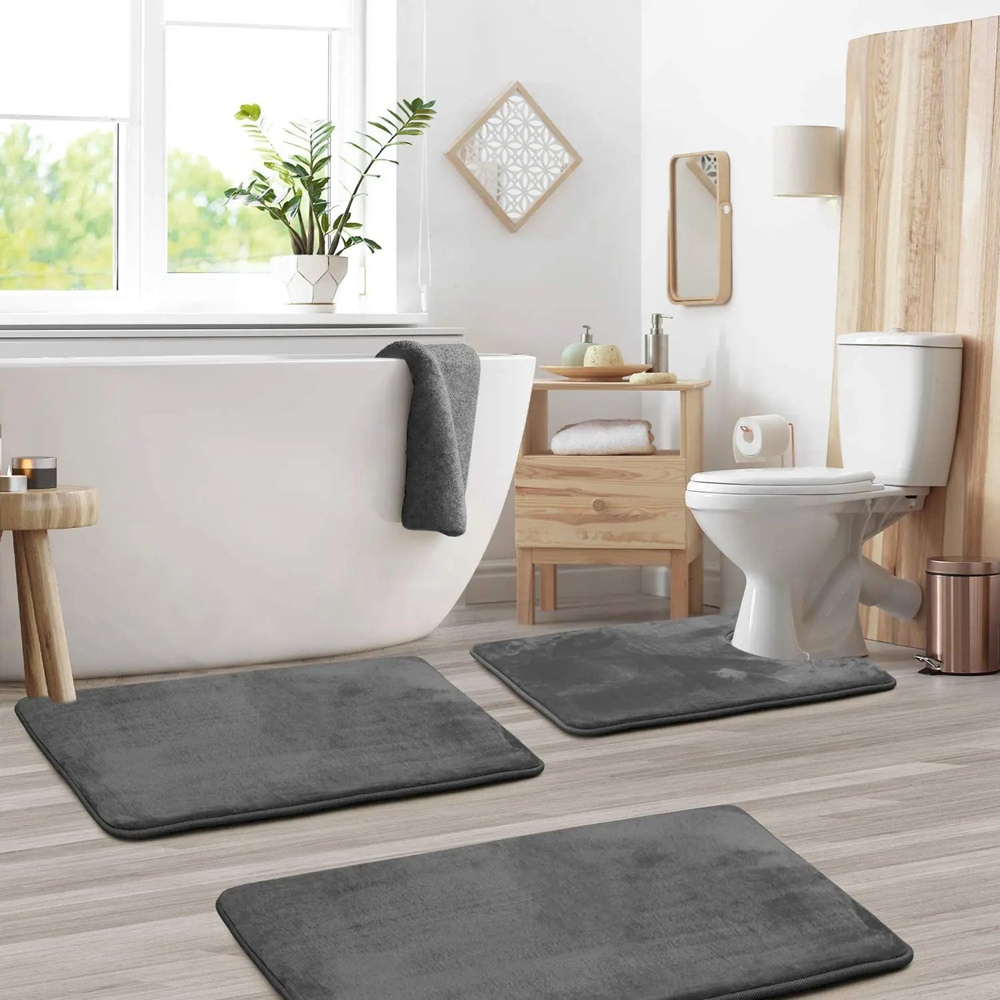 Puffy Bathroom Rugs