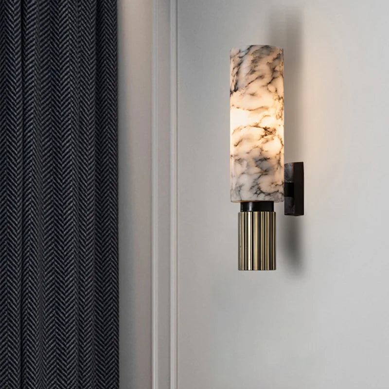 Marble Style Lamp