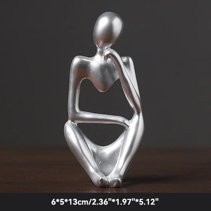 Nordic Style Thinker Sculpture