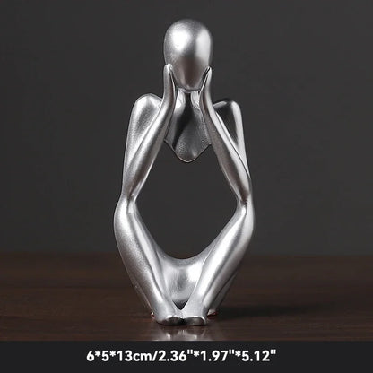 Nordic Style Thinker Sculpture