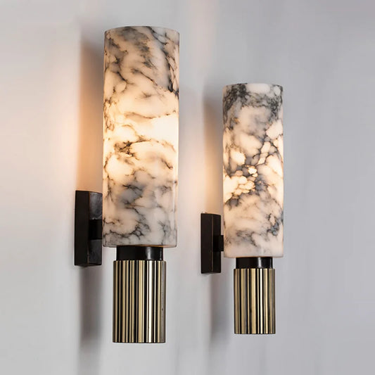 Marble Style Lamp