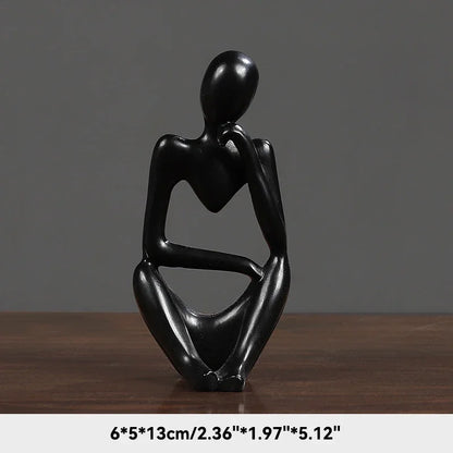 Nordic Style Thinker Sculpture